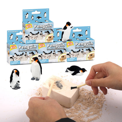 Children's Educational Exploration Penguin DIY Toy for Digging and Discovering