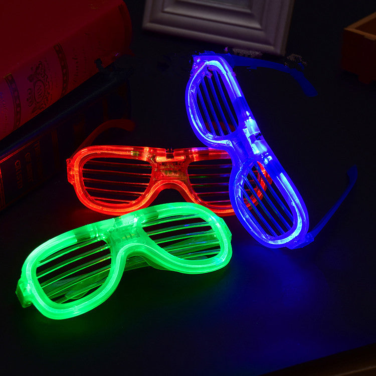 Bar Party Concert LED Light-Up Glasses Fluorescent Props