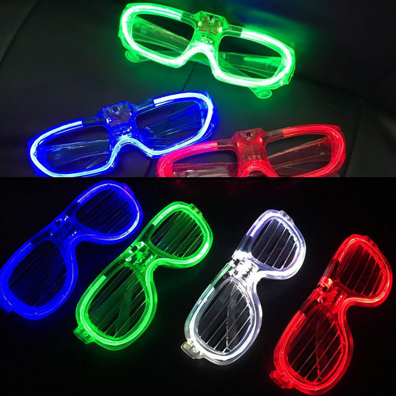 Bar Party Concert LED Light-Up Glasses Fluorescent Props