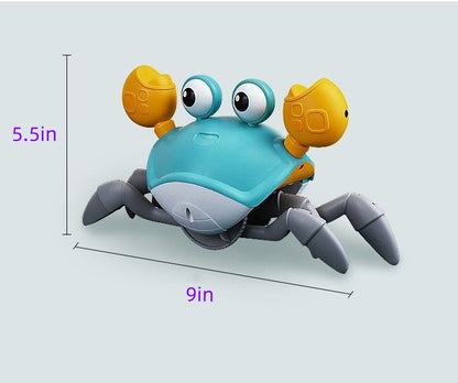 Automatic Induction Electric Simulation Crab Toy