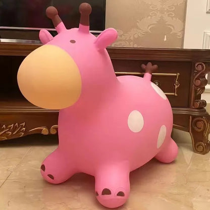 Non-Toxic Rubber Children's Inflatable Bouncing Horse Toy