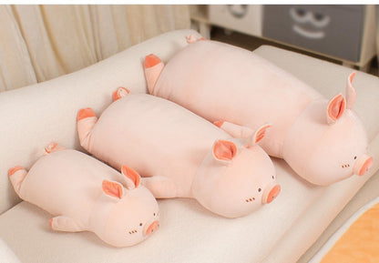 Adorable Pig Plush Toy for Girls Sleep Companion Pillow Cute Soothing Stuffed Animal Plush Toy