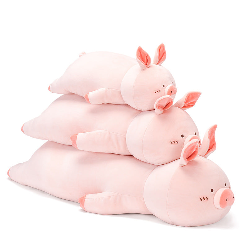 Adorable Pig Plush Toy for Girls Sleep Companion Pillow Cute Soothing Stuffed Animal Plush Toy