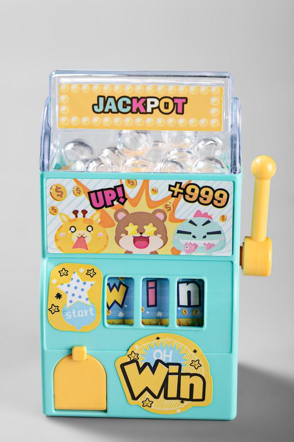 Pull-rod lottery mini game machine