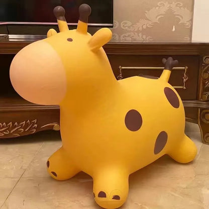 Non-Toxic Rubber Children's Inflatable Bouncing Horse Toy