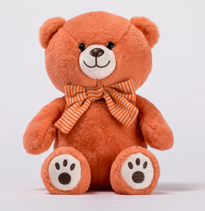 Cute Bear Plush Toy with Scarf Teddy Bear Stuffed Animal