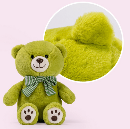 Cute Bear Plush Toy with Scarf Teddy Bear Stuffed Animal