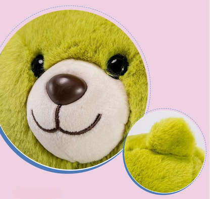 Cute Bear Plush Toy with Scarf Teddy Bear Stuffed Animal