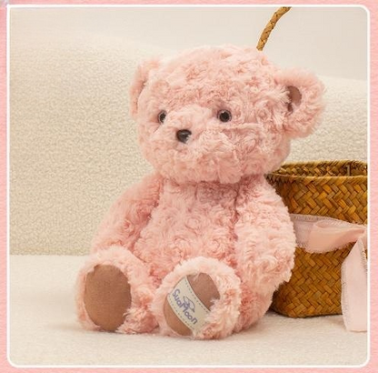 Little Bear Plush Toy Sleep Companion Baby Soothing Stuffed Animal Bed Plush Doll