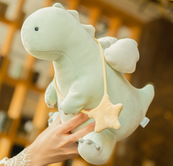 Cute Dinosaur Plush Toy and Pillow