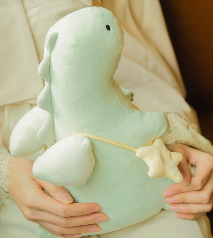 Cute Dinosaur Plush Toy and Pillow