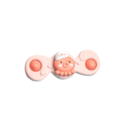 Toy baby fun toy with finger suction gyro